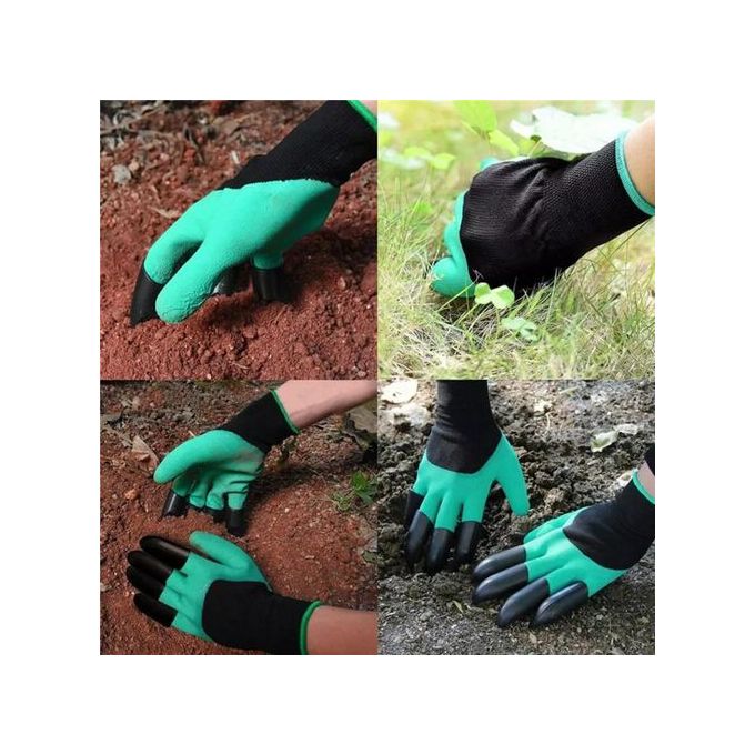 Breathable Gardening Gloves With Claws For Digging & Planting - Husto