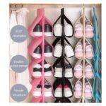 12 Grid Door Hanging Bag Closet Wardrobe Shoe Organizer