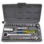 40pcs Auto Repair Kit Socket Wrench Set