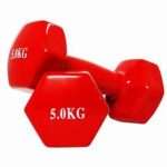 5kg pair vinyl dumbbell