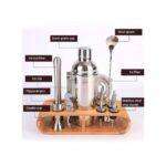 Stainless Steel Cocktail Shaker Tools Set .