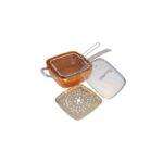Non-stick 3 In 1 Square Copper Pan