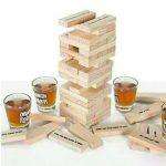 Drunken Tower Jenga Wooden Building Blocks Game