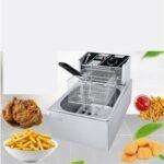 Single Electric Deep Fryer with Large Tank Capacity Of 6L
