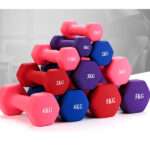 4kg pair Aerobic/vinyl dumbbell