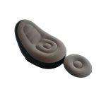 Inflatable Seat with Footrest Plus Free pump
