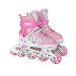 Four Wheels Inline Adjustable Roller Skates Shoes