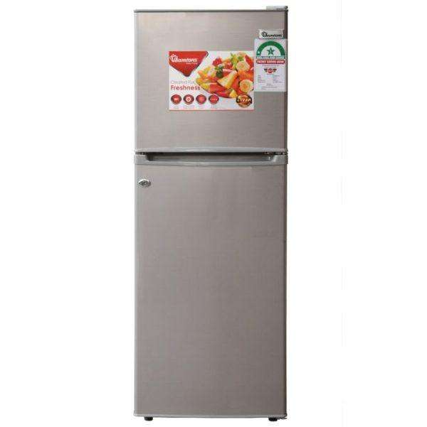 128 LItres 2 Door DIRECT COOL FRIDGE, SILVER- RF/173