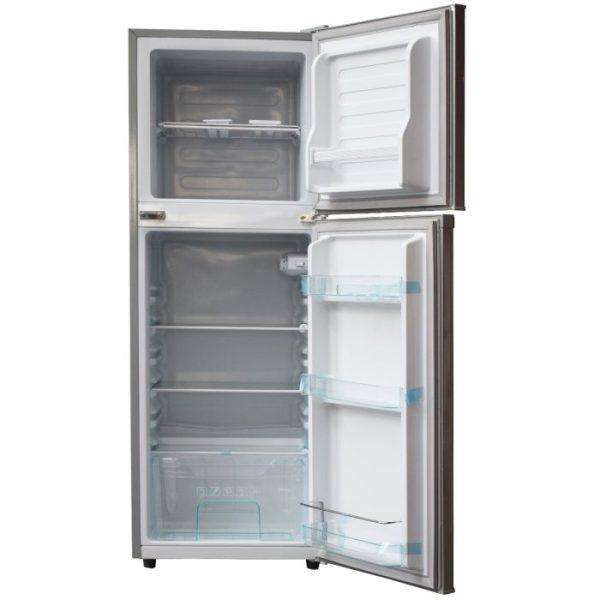 128 LItres 2 Door DIRECT COOL FRIDGE, SILVER- RF/173 - Image 2