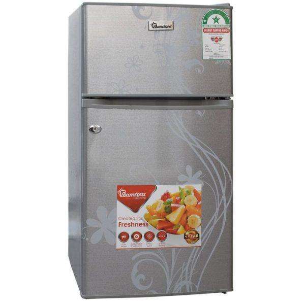 90 Litres DOUBLE DOOR DIRECT COOL FRIDGE, SILVER- RF/222